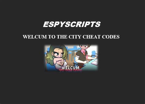 welcum to the city cheat codes|[SPOILERS!!!] Possible code locations, puzzle guides, deadlinks, .
